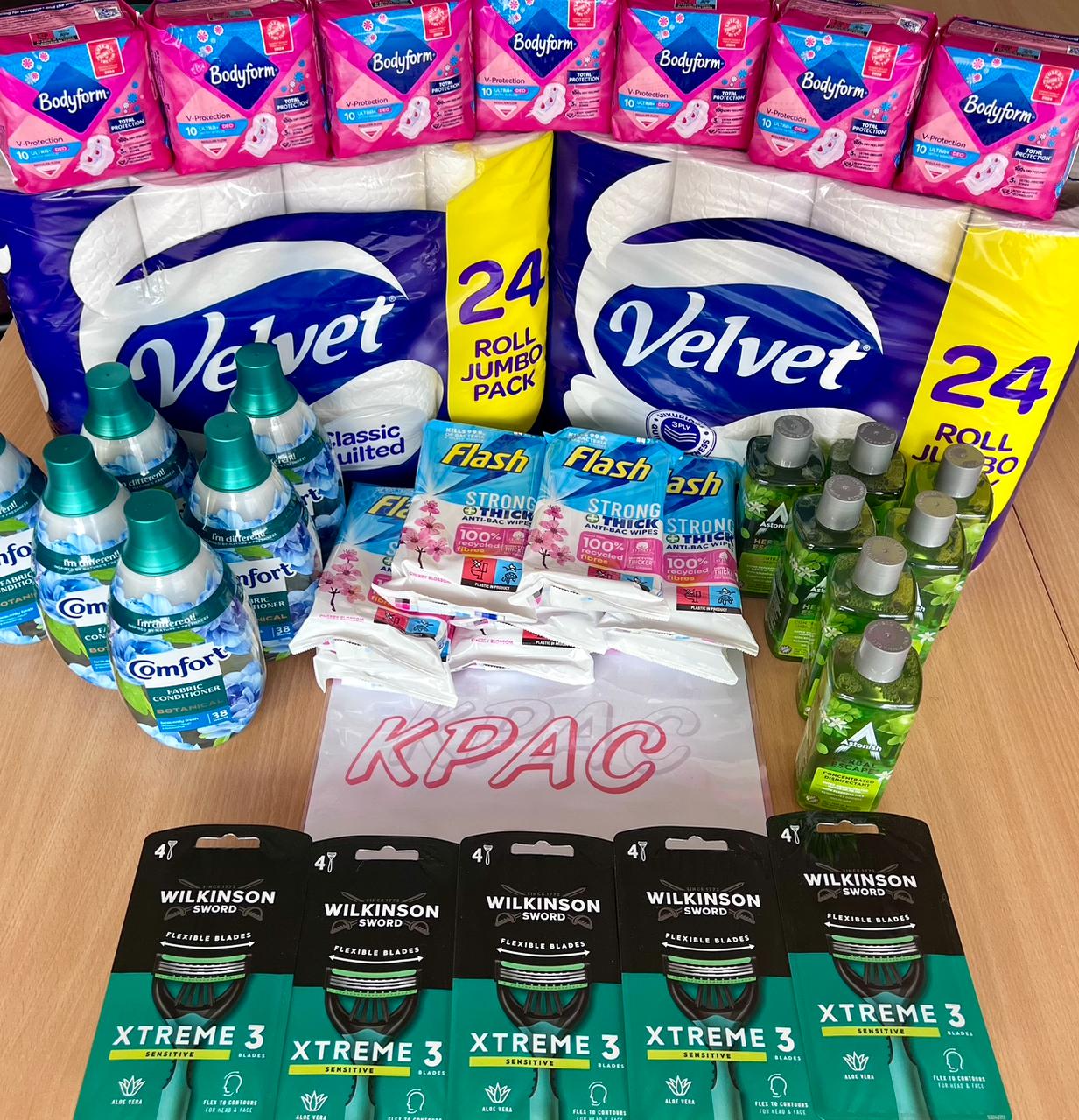 Personal care packs Personal care packs
